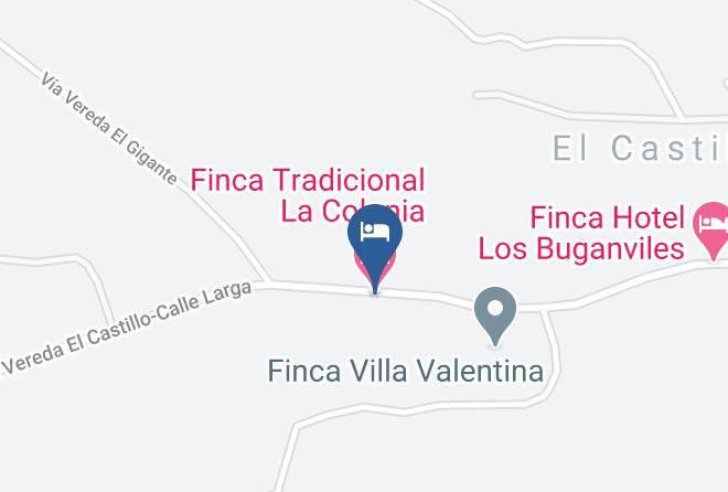 Montenegro - Finca Tradicional La Colonia Maps