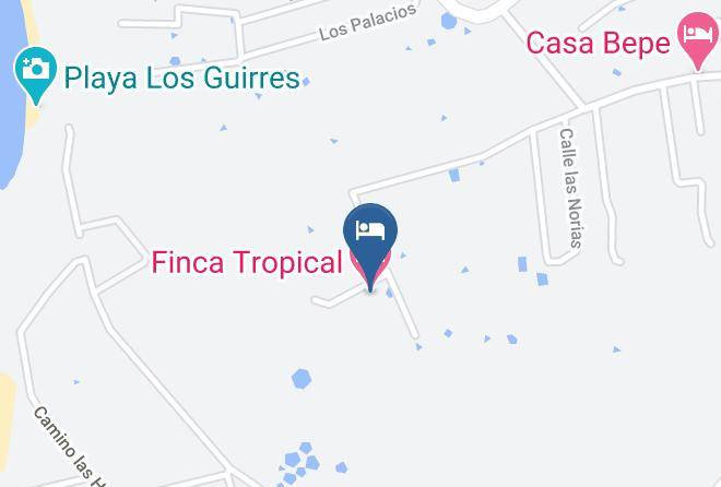 Santa Cruz De Tenerife - Finca Tropical Maps