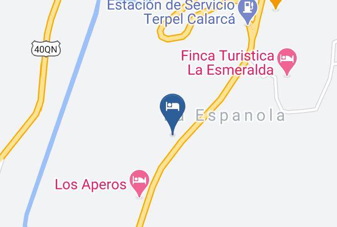 Finca Turistica La Esmeralda Map