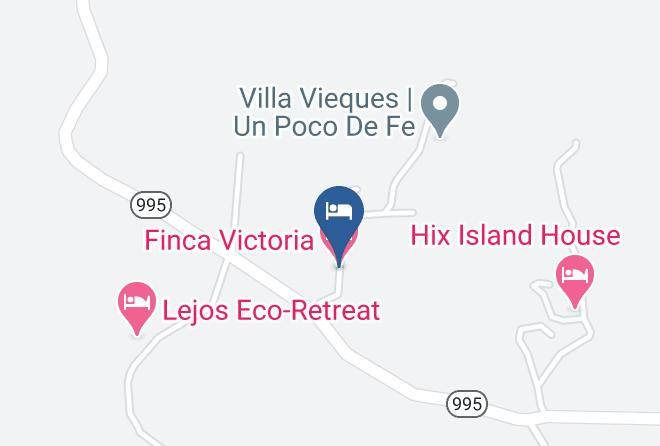 Finca Victoria Map