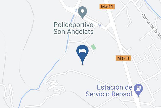 Fincahotel Can Coll Map