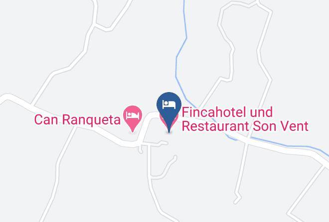 Baleares - Fincahotel Und Restaurant Son Vent Maps