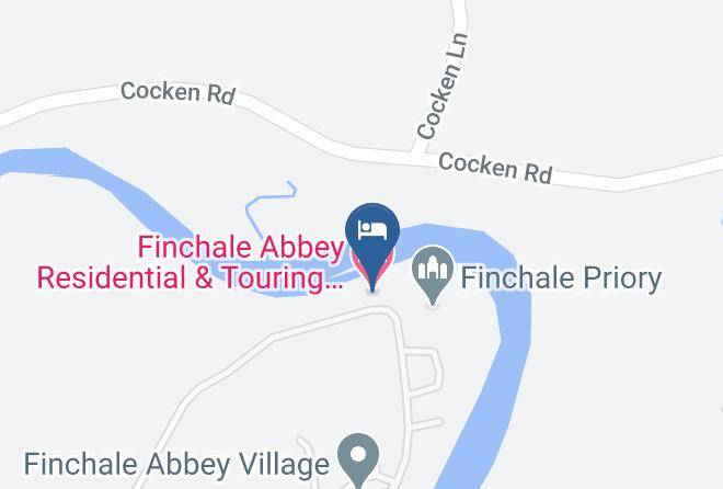Durham - Finchale Abbey Residential & Touring Park Maps
