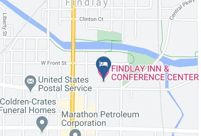 Hancock - Findlay Inn & Conference Center Maps