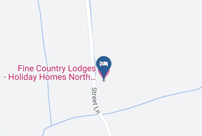 Fine Country Lodges Holiday Homes North Yorkshire Map