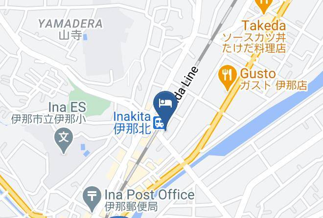 Ina City - Fine Days Hotel Maps