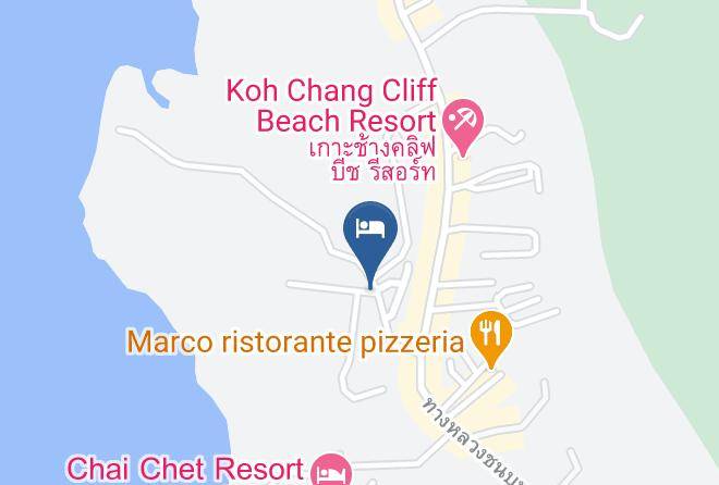Amphoe Ko Chang - Fine Times Resort Maps