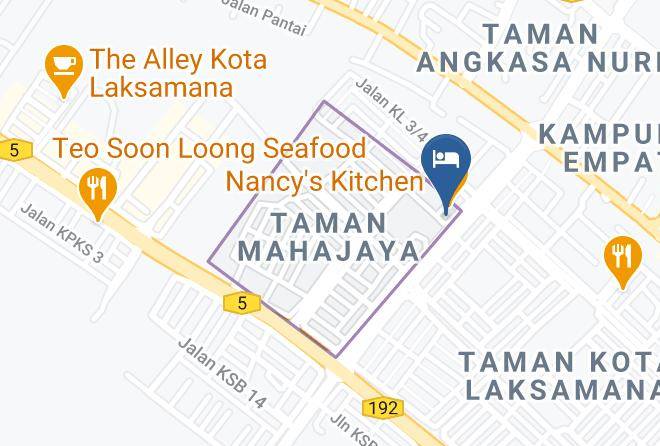 Melaka Tengah - Finess Basic Hotel Maps