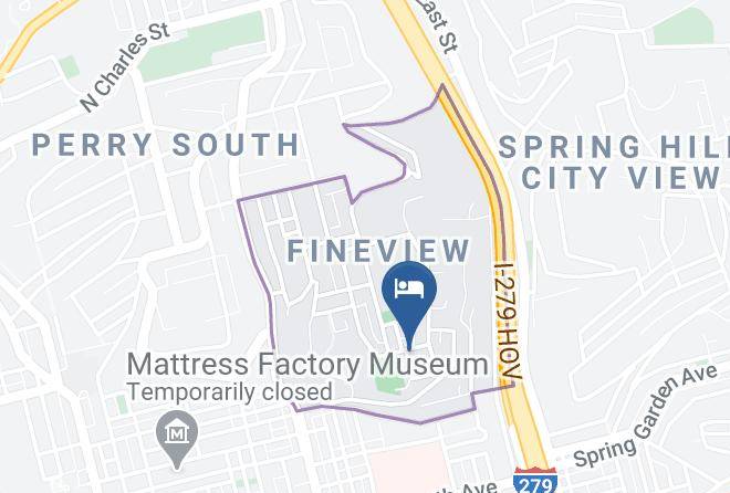 Allegheny - Fineview Inn Maps