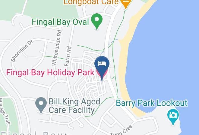 Port Stephens - Fingal Bay Holiday Park Maps