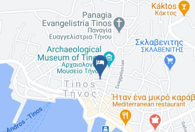 Tinos - Finikas Hotel Tinos Maps