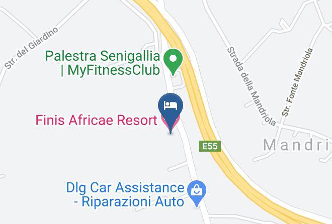 Ancona - Finis Africae Resort Maps