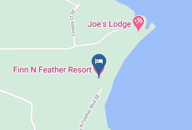 Finn N Feather Resort Map