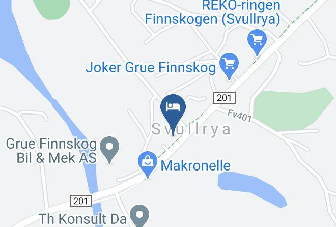 Grue - Finnskogen Kro Og Motell Maps