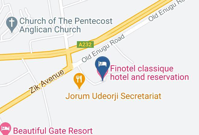 Awka - Finotel Classique Hotel And Reservation Maps