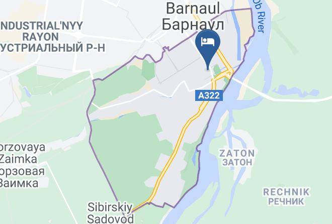 Barnaul - Fiona A Mini Hotel Maps