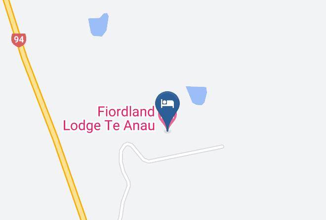 Fiordland Lodge Te Anau Map