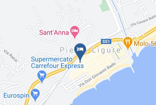 Savona - Fiorentina Maps