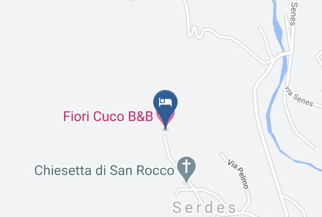 Belluno - Fiori Cuco B&b Maps