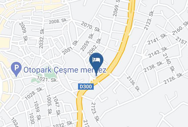Cesme - Firat Mert Hotel Maps
