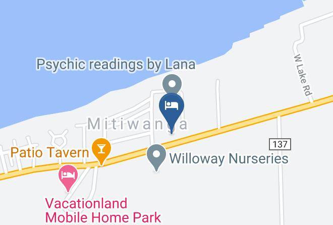 Erie - Firefly Beach Resort And Erie Kai Tavern Maps