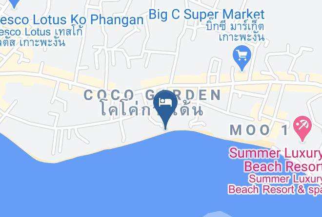 Amphoe Ko Pha Ngan - Firefly Bungalow Maps