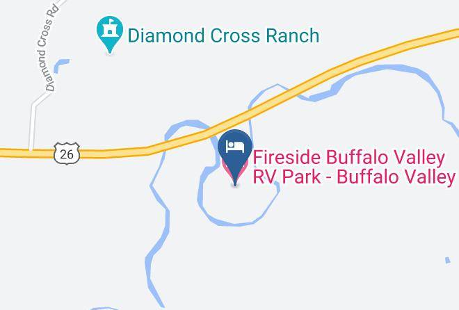 Teton - Fireside Buffalo Valley Rv Park Buffalo Valley Maps