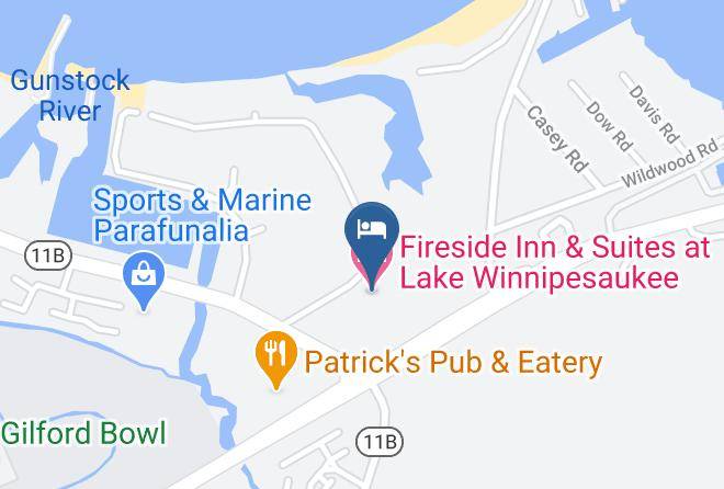 Belknap - Fireside Inn & Suites At Lake Winnipesaukee Maps