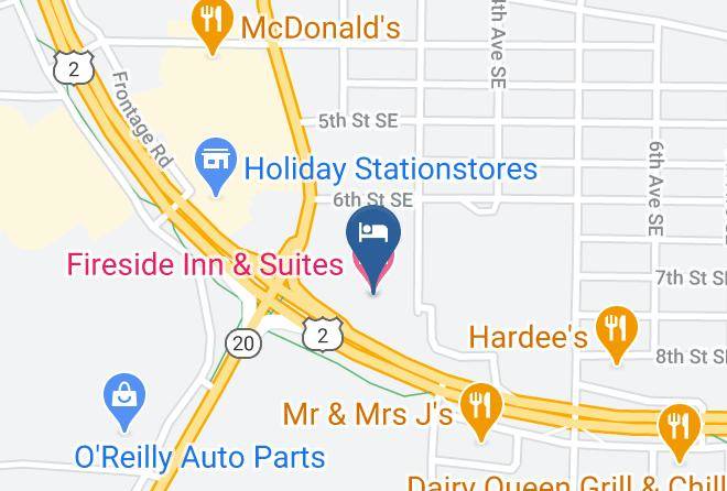 Ramsey - Fireside Inn & Suites Maps