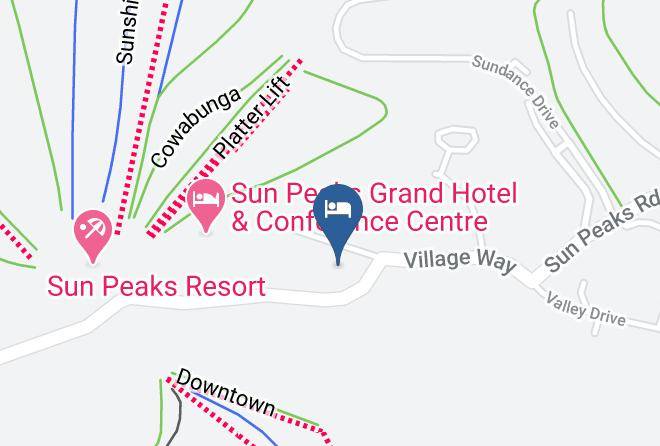 Thompson Nicola - Fireside Lodge Hotel Sun Peaks Maps
