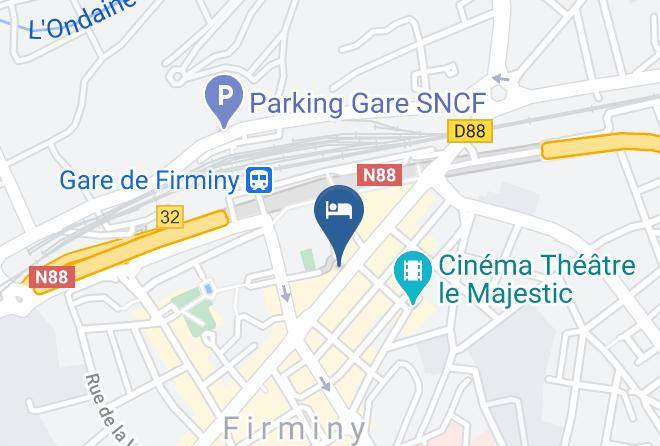 Loire - Firm Hotel Brasserie St Georges Maps