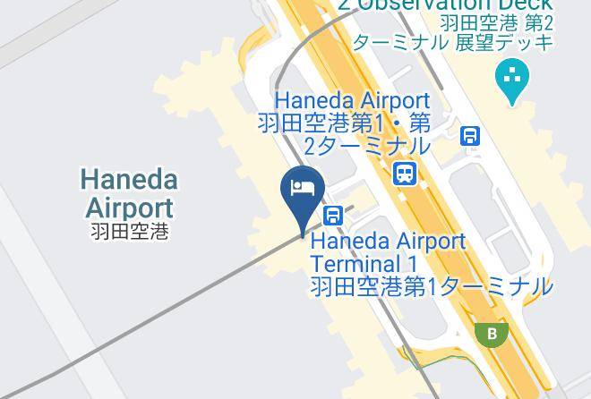 Ota Ward - First Cabin Haneda Terminal 1 Maps