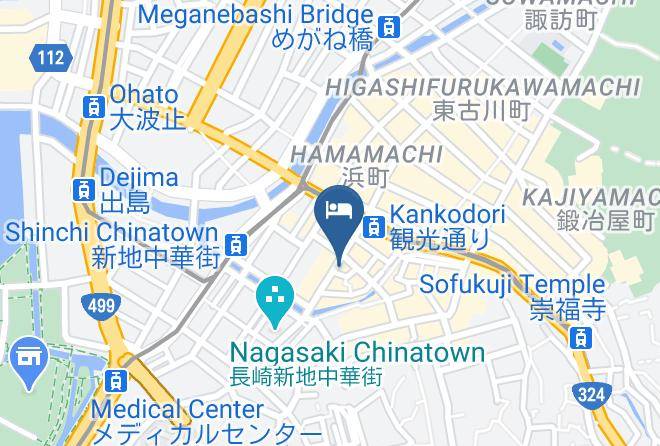 Nagasaki City - First Cabin Nagasaki Maps