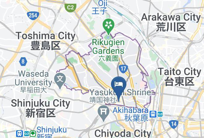 Bunkyo Ward - First Cabin Tokyo Dome City Maps