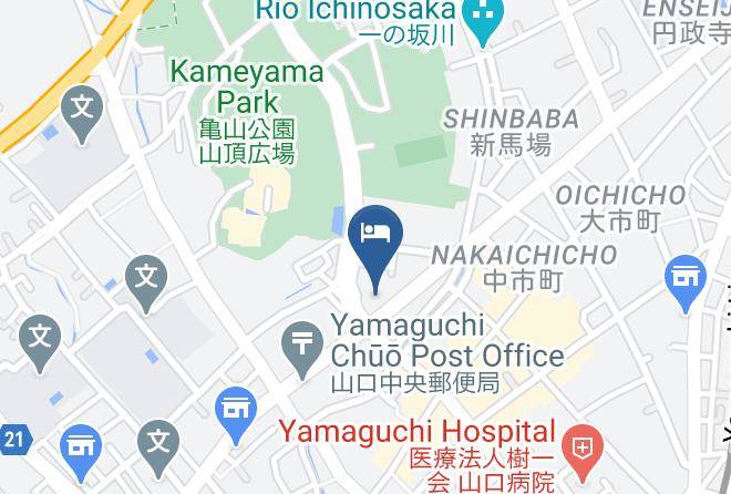 Yamaguchi City - First Cube Yamaguchi Maps