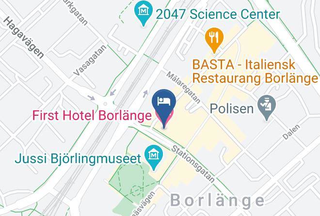 Borlange - First Hotel Borlange Maps