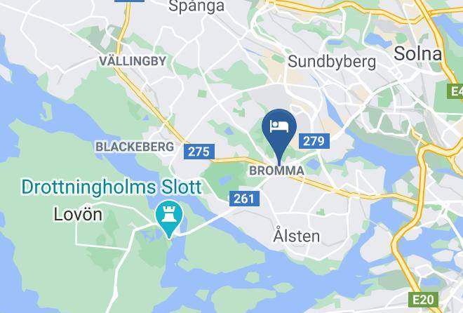 Stockholm - First Hotel Brommaplan Maps
