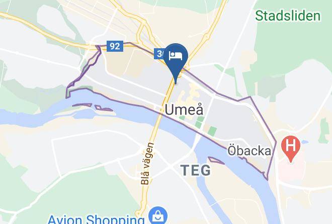 Umea - First Hotel Dragonen Maps