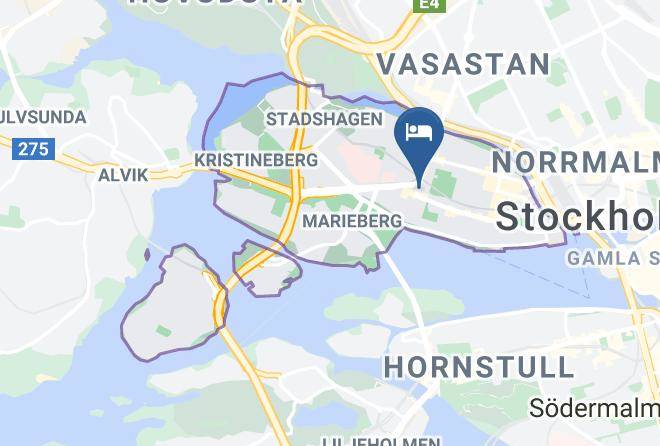 Best Western Hotel Fridhemsplan Map