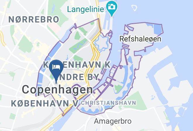 Kobenhavn - Hotel Kong Frederik Maps