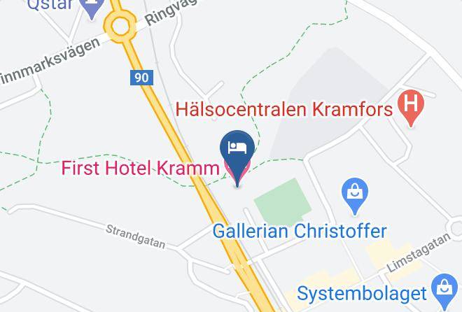 Kramfors - First Hotel Kramm Maps