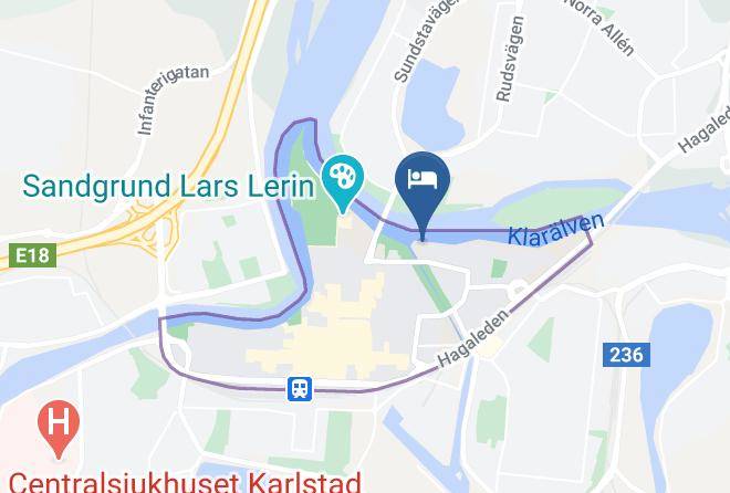 First Hotel River C Map