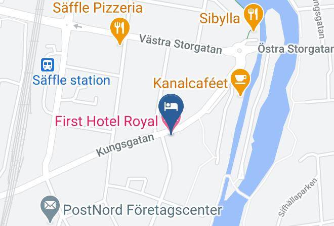 Saffle - First Hotel Royal Maps