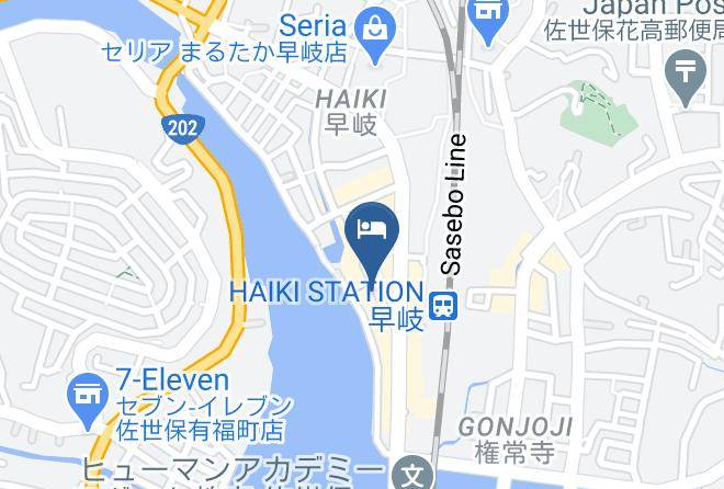 Sasebo City - First Inn Haiki Maps