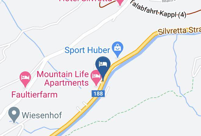 Landeck - First Mountain Hotel Kappl Maps