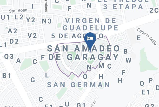 San Martin De Porres - First Parade For Tourists Maps