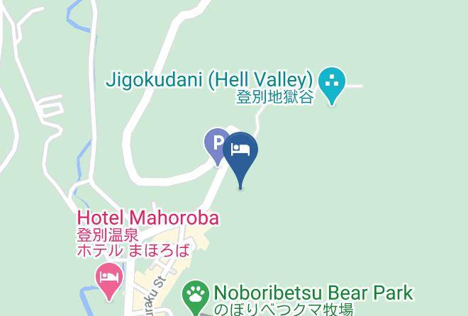 Noboribetsu City - First Taki Main Building Maps