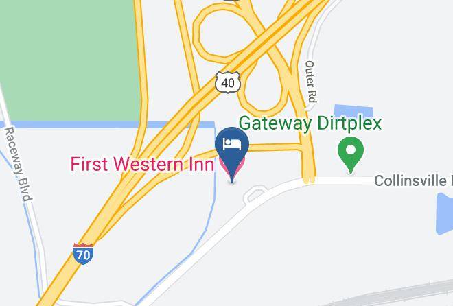 St Clair - First Western Inn Maps