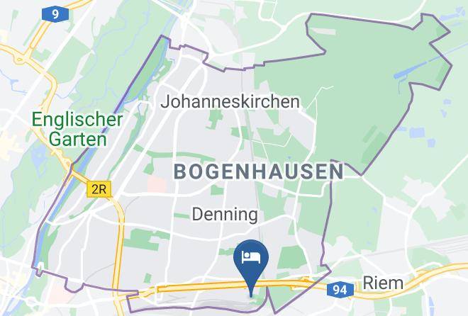 Munich District - Firstsleep Griesfeldstrase Munchen Maps