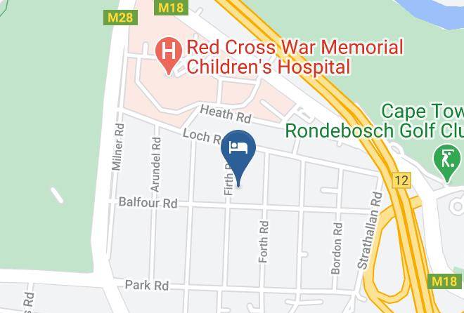 City Of Cape Town - Firth On Common Maps